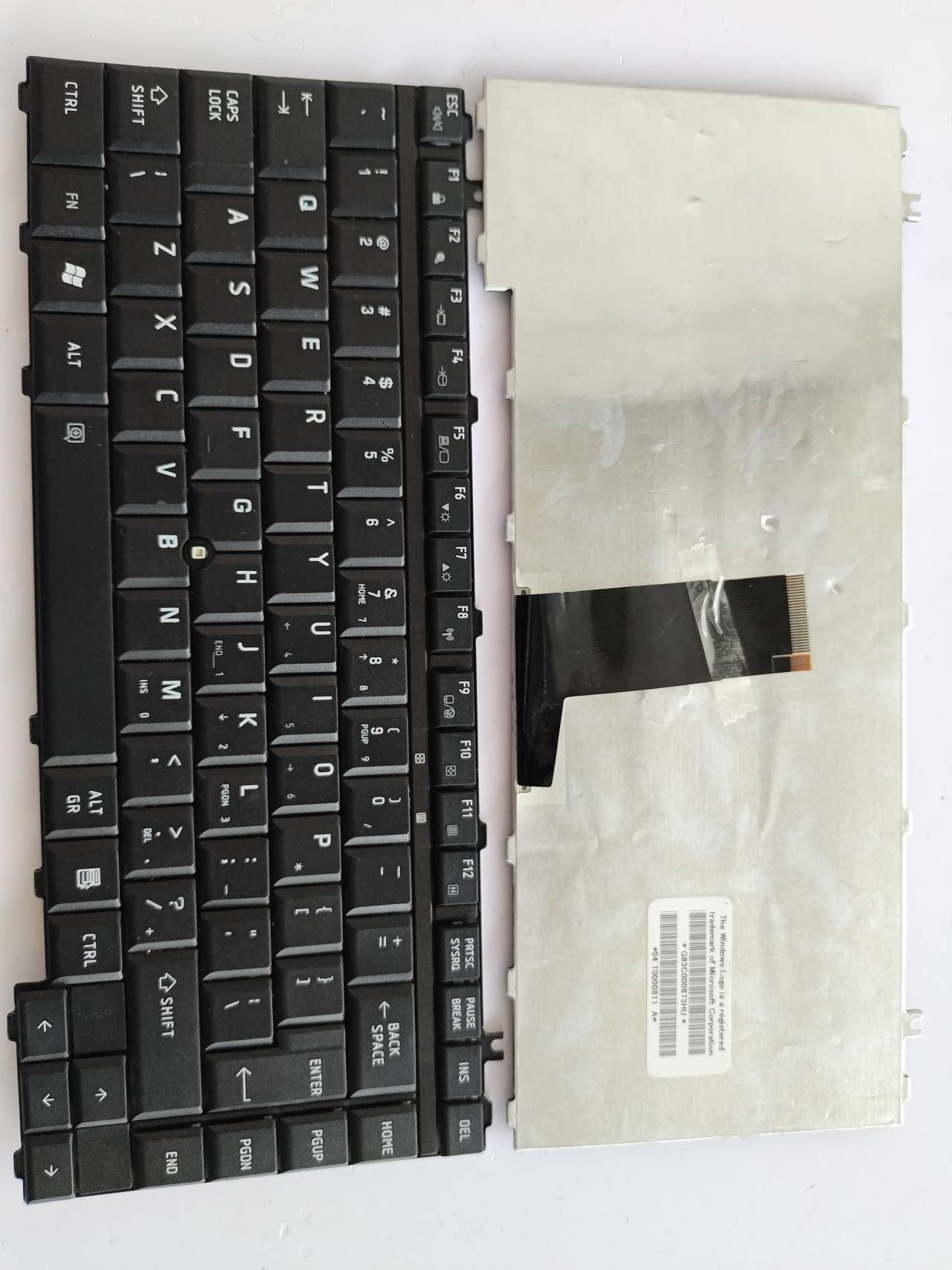 Picture of New Replacement Laptop Keyboard For TOSHIBA A10/M20 BLACK With Point (OEM) UI Layout